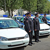 Участковым Татарстана подарили новые автомобили