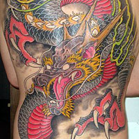 Что значит татуировка с драконом