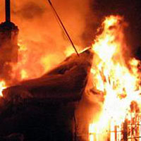 В Татарстане горят церкви