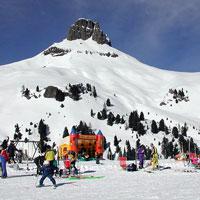 Горные лыжи в долине Валь ди Фасса